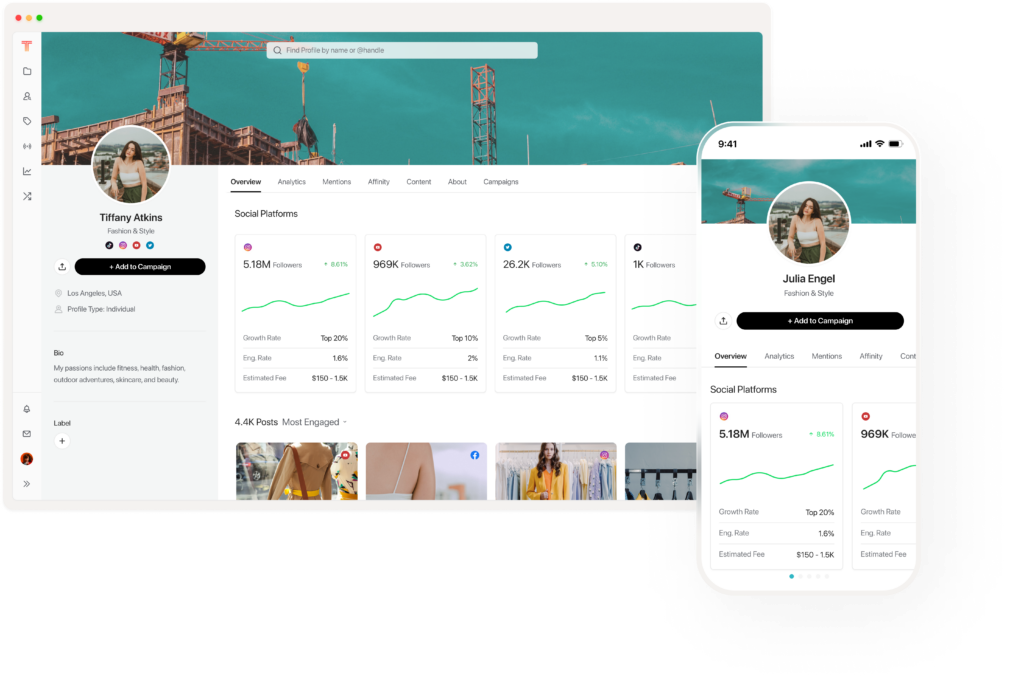 Sprout Social influencers discovery tool