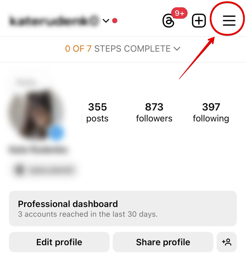 Instagram Settings