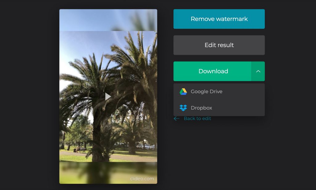 Download button