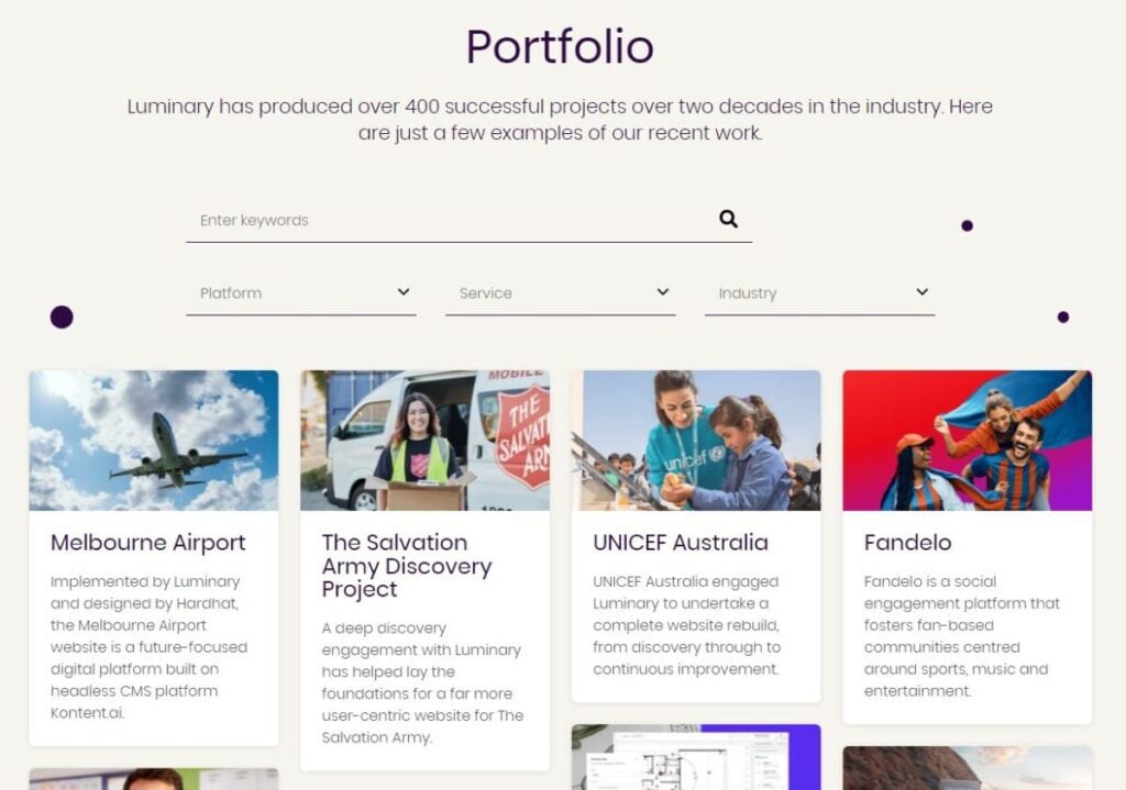 Digital Transformation Agencies Portfolio
